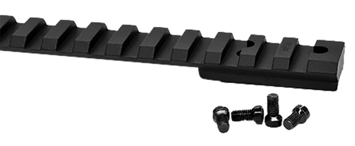 Warne V450M Vapor Picatinny Rail Black Anodized Aluminum Howa 1500/Weatherby Vanguard Except Weatherby MK V Short Action, 0 MOA