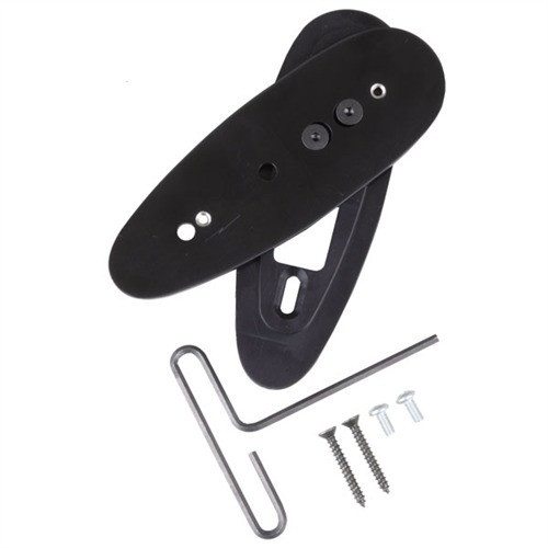 THROUGH-THE-PAD STOCK ADJUSTER BLACK ALUMINUM