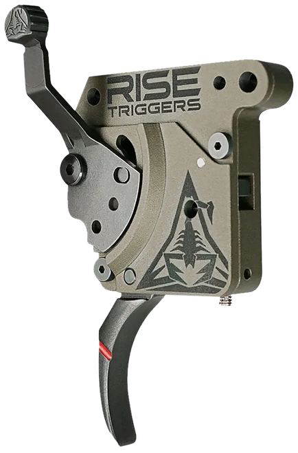 Rise Armament RA735C Reliant Trigger Black/FDE Curved