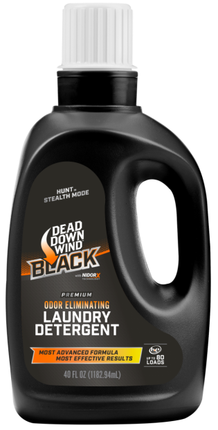 Dead Down Wind 117400 Laundry Detergent Black Premium Odor Eliminator Unscented Scent 40 oz Jug