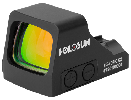 Holosun HS407KX2 407  Black Anodized 1 x 0.58" x 0.77" 6 MOA Red Dot