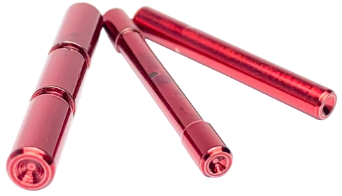 Cross Armory CRGPSRD 3 Pin Set Dimpled Compatible w/Glock Gen1-3 Red Steel