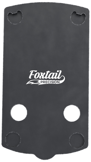 Foxtail Precision 100005 Red Dot Adapter Plate for Optics-Ready Pistol  Black Anodized Glock 43X/48 MOS Springfield Armory OSP