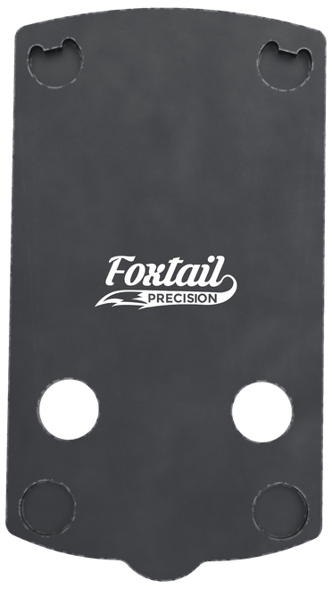 Foxtail Precision 100005 Red Dot Adapter Plate for Optics-Ready Pistol  Black Anodized Glock 43X/48 MOS Springfield Armory OSP