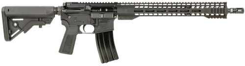 Radical Firearms FR16556SOC15SHR AR-15 MHR 5.56x45mm NATO 30+1 16" CMV, Black, 15" M-Lok Skinny Hybrid Handguard, B5 Systems Bravo Stock & Type 23 P-Grip