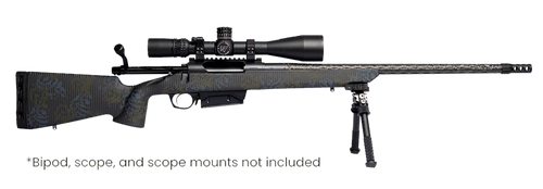 Horizon Firearms RF019C502216C20 Vandal Carbon II 7mm Back Country 22" Black Fluted Barrel, Black Drilled & Tapped Receiver, Black Iota EKO X Carbon Fiber Stock