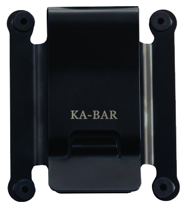 Ka-Bar 1480CLIP Belt Clip  For Ka-Bar TDI/Hinderer/Becker, Black Metal