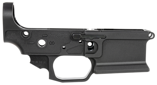 Sharps Bros SBLR08F Livewire Stripped Lower Multi-Caliber 7075-T6 Aluminum w/Black Anodized Finish Compatible w/Mil-Spec Internal Parts