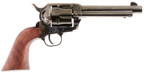 Traditions SAT73048 1873 Froniter 357 Mag 6rd 5.50" Blued Cylinder & Barrel Color Case Hardened Steel Frame Walnut Grip