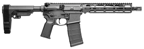 Vktr Industries V31100916617 VK-1  5.56mm 30+1 10.50" Black Steel Threaded Barrel, Black Armor Cerakote 9.85" VK-1 Handguard, Black Synthetic SB Tactical SBA3 Brace, Black Magpul K2 Grip, Ambidextrous