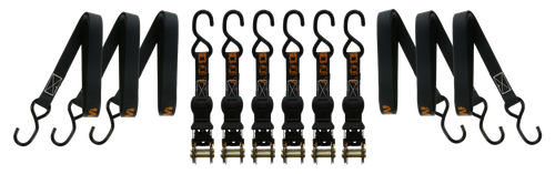 MUDDY MUD-DRS14-6PK   1"X14" DURABLE RATCHET STRAP