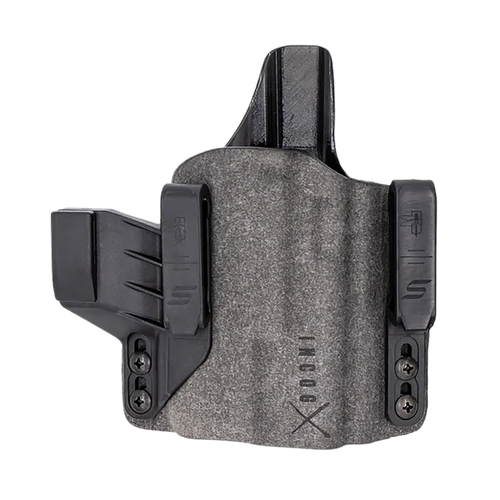 Safariland INCOG0270A0CX261 Incog X  IWB Gray Cordura Fits FN 509, Belt Clip Mount, Right Hand