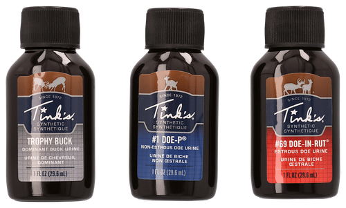 Dead Down Wind W5999 Hunt Success Kit Synthetic Deer Attractant Doe-In-Rut/Doe-P/Trophy Buck Scent 1 oz Bottle