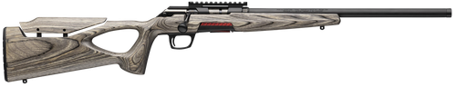 Winchester Repeating Arms 5252271003 Xpert Target 21 Sharp 10+1 18" Matte Black Threaded Bull Barrel, Matte Black Picatinny Rail Steel Receiver, Gray Adj Comb & LOP Thumbhole Laminate Stock