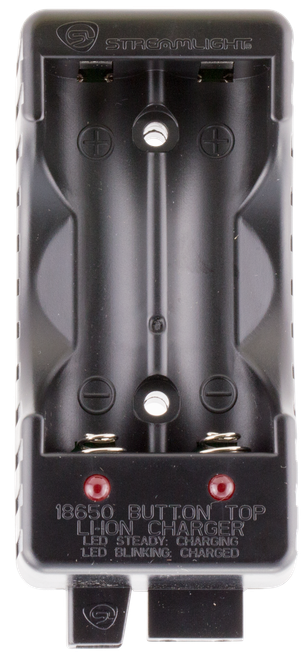 Streamlight 22100 Battery Charger Dual Channel Black 18650 Li-ion Rechargeable Battery