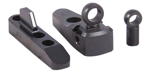 XS Sights ML00135 Marlin Ghost Ring WS Sights  Adjustable Black with White Stripe Front Ghost Ring Rear Sight