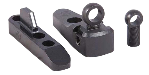 XS Sights ML00135 Marlin Ghost Ring WS Sights  Adjustable Black with White Stripe Front Ghost Ring Rear Sight
