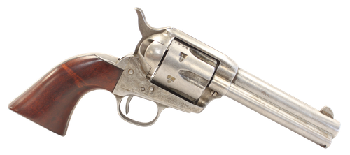 Taylors & Company 555111 1873 Cattleman 45 Colt (LC) Caliber with 4.75" Barrel, 6rd Capacity Cylinder, Overall Antique Finish Steel & Walnut Grip