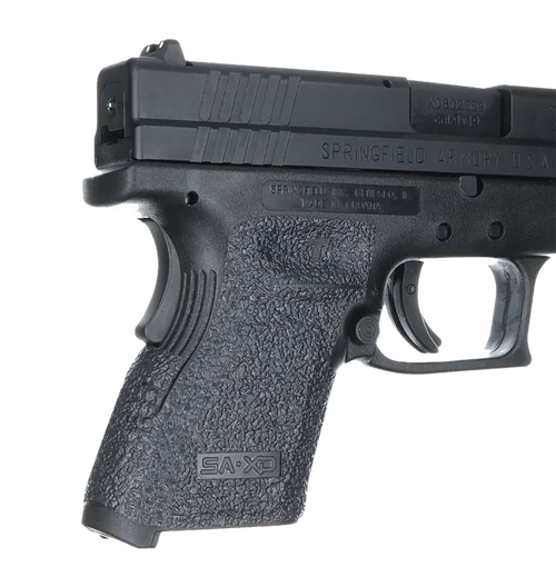 Talon Grips 203R Adhesive Grip  Textured Black Rubber for Springfield XD Subcompact 9,40