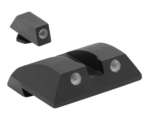 Meprolight USA 127403101 Tru-Dot  Green Tritium White Outline Front Sight-Green Tritium White Outline Rear Sight Smith & Wesson SIGMA/SDVE
