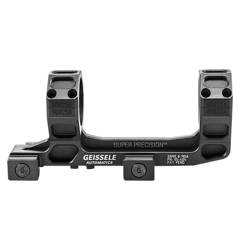 Geissele Automatics 05404B AR15 Super Precision Scope Mount/Ring Combo Black Anodized