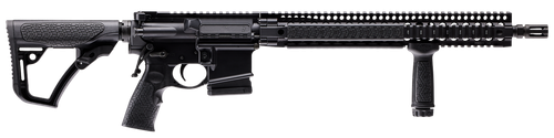 Daniel Defense 0214515175055 DDM4 V9 *CA Compliant 5.56x45mm NATO 16" 10+1 Black Hard Coat Anodized 6 Position w/SoftTouch Overmolding Stock