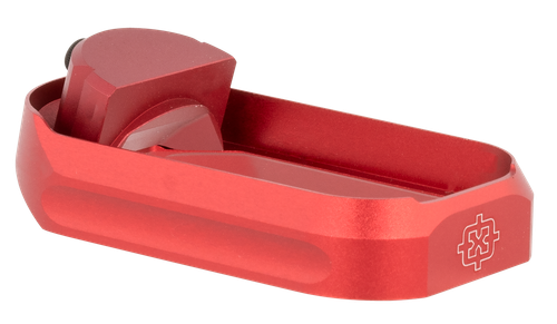 Cross Armory CRGFMWRD Flared Magwell  Compatible w/Glock Gen1-3 Red Anodized Aluminum