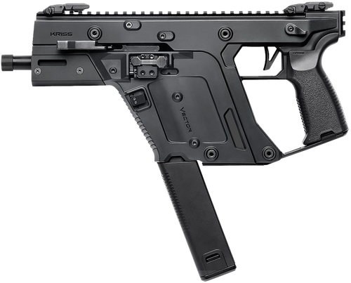 Kriss USA KV103PBL00 Vector SDP Gen3 10mm Auto 33+1 5.50" Black Nitride Threaded Barrel, M-LOK Handguard, Black Picatinny Rail Receiver & Rear, Black Polymer Grip, Ambidextrous, Glock Mag Compatible