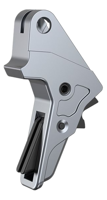Tyrant CNC TDMPTRIGFSCGREY/BLK   Gray Fits S&W M&P Full-Size & Compact