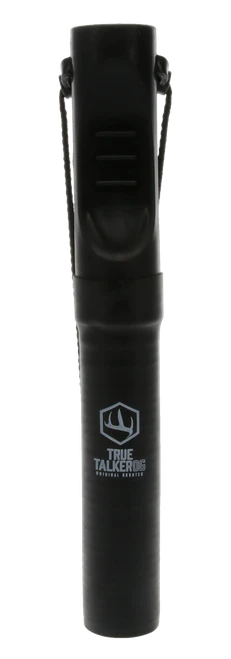 Hunters Specialties 100145 True Talker OG Open Call Attracts Deer, 5 Deer Vocalizations, Mature/Young Buck Grunts, Doe/Fawn Bleats & Aggressive Buck Growl, Black Rubber