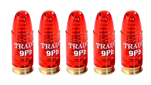 Traditions ASM9 Snap Caps Handgun 9mm Plastic w/Brass Base 5/Pack
