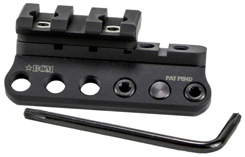 BCM 1913LMKM BCMGunfighter Modular Mount 1913 Picatinny Rail/KeyMod Black Aluminum