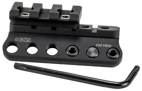 BCM 1913LMKM BCMGunfighter Modular Mount 1913 Picatinny Rail/KeyMod Black Aluminum