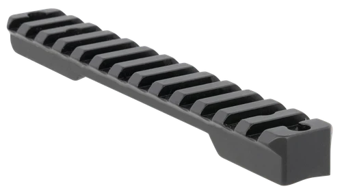 Talley PSM258779 Fierce Rivalry Picatinny Rail  Black Anodized Short Action 20 MOA