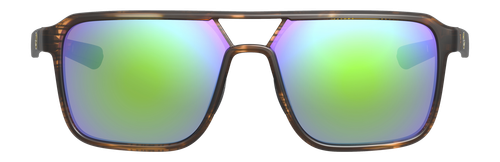 LEU 186747 BRIDGER    MATTE TORTOISE  EMERL MIRROR