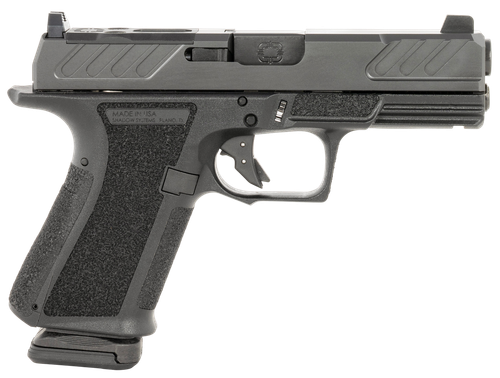 Shadow Systems SS-1306-B MR920 Foundation 9mm Luger 15+1 4" Black Nitride barrel, Black Nitride Optic Ready/Serrated Slide, Black Polymer Frame w/Beavertail & Picatinny Rail, Ambidextrous, *Blemished