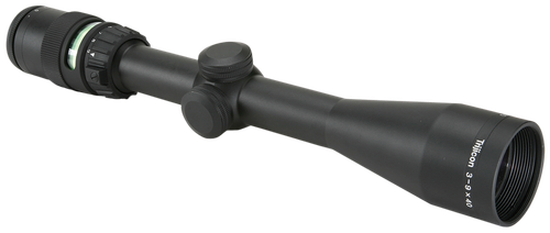 Trijicon 200005 AccuPoint  Black Hardcoat Anodized 3-9x40mm 1" Tube, Illuminated Mil-Dot Crosshair w/Green Dot Reticle