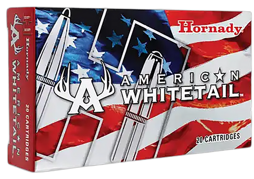 Hornady 80904 American Whitetail  308Win 165gr InterLock Spire Point 20 Per Box/10 Case