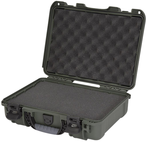 Nanuk 9101006 910  Waterproof Olive Resin w/ Foam Padding&Airline Approved