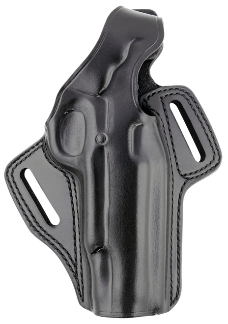 Galco FL212RB Fletch  OWB Black Leather Belt Slide Fits 1911 Right Hand