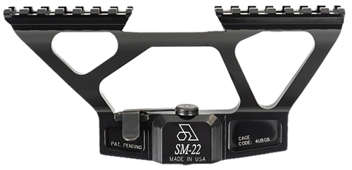 Arsenal SM22 AK Scope Mount SAM7K Series  Black Anodized 0 MOA