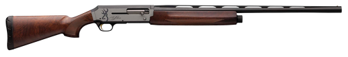 Browning 011413605 Silver Field 20 Gauge 26" 3" 4+1, Alloy Receiver With Silver/Matte Black Bi-Tone Finish, Satin Turkish Walnut Stock With Cut Checkering