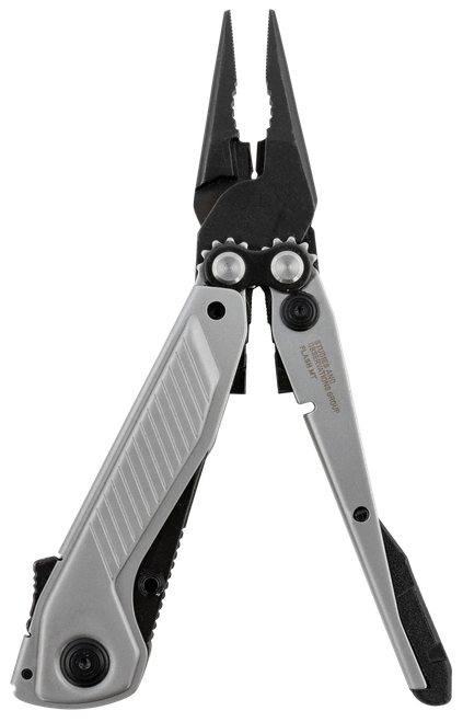 S.O.G SOG29550141 Flash MT Black/Silver Cryo D2 5.60" Long Plain Blade