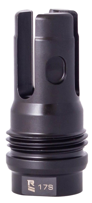 Rugged Suppressor FH004 R3L Flash Mitigation System Black with 5/8"-24 tpi Threads & 2.15" OAL for 7.62mm FN SCAR17