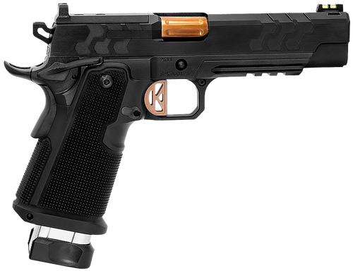 Kimber Mfg.,inc 3500050 2K11 (OR)  45 ACP 17+1 5" High Polished w/ Coyote PVD, Brush Polish Flats w/ DLC Coating Stainless Steel Slide Aluminum Grip