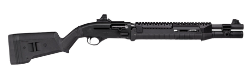 Langdon Tactical Tech LTT1301HZFRMBLK Beretta 1301  3" 7+1 18.50" Black Oxide Heat Shield Barrel, Black Aluminum Receiver, Black Magpul Polymer Stock, Modified Magpul Zhukov Forend