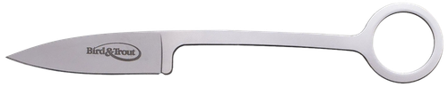 Cold Steel CS20BTJ Bird & Trout  2.25" AUS-8A SS Plain Drop Point Bead Blasted Blade, 4.06" Bead Blasted AUS-8A SS Handle