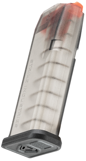 Strike Industries GMAG19   15rd Compatible w/ Glock 19/26 Gen3-5 Translucent Smoke