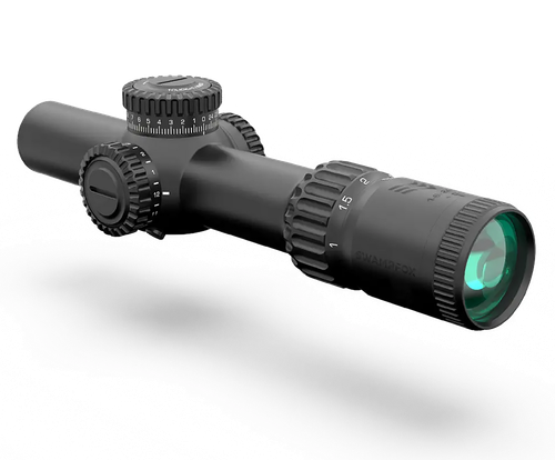 Swampfox Optics WAR16241GL Warhorse  Green 1-6x24mm FFP