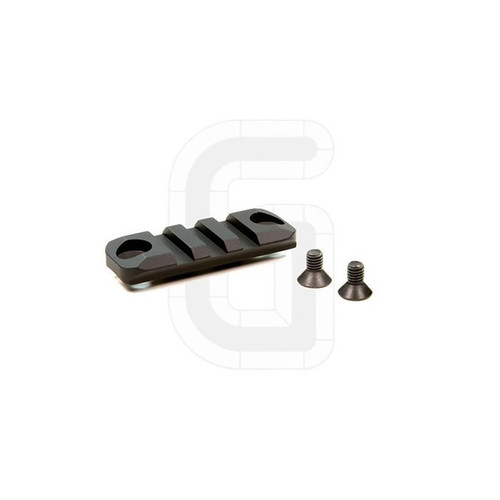 HK SMR 2-HOLE 3-SLOT ACCESSORY RAIL BLACK
